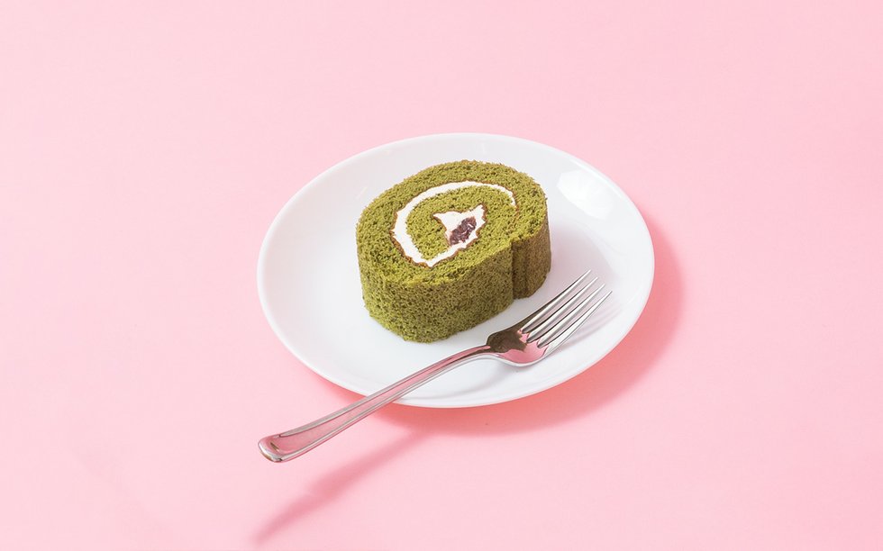 green-tea-roll-cake