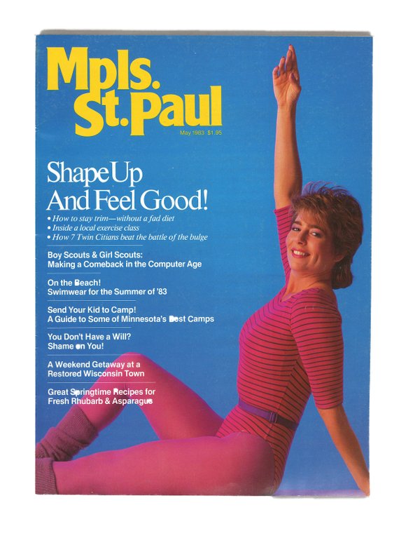 Leslie Fhima, 1983 Mpls.St.Paul Cover